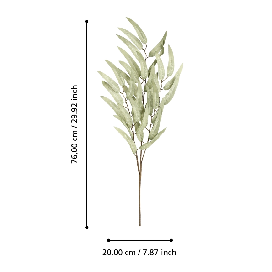 Eglo - Kunstig blomst 76 cm grøn
