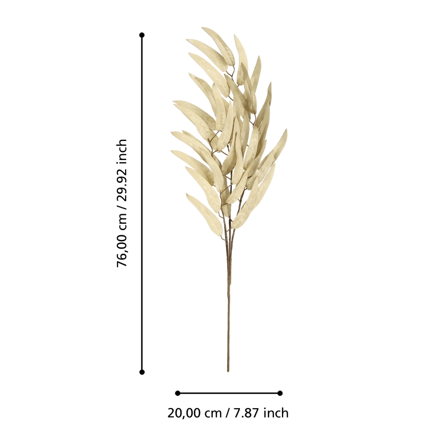 Eglo - Kunstig blomst 76 cm beige