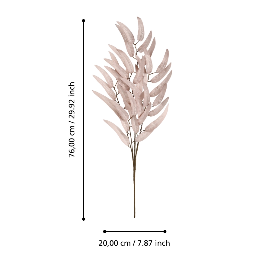 Eglo - Kunstig blomst 76 cm lyserød