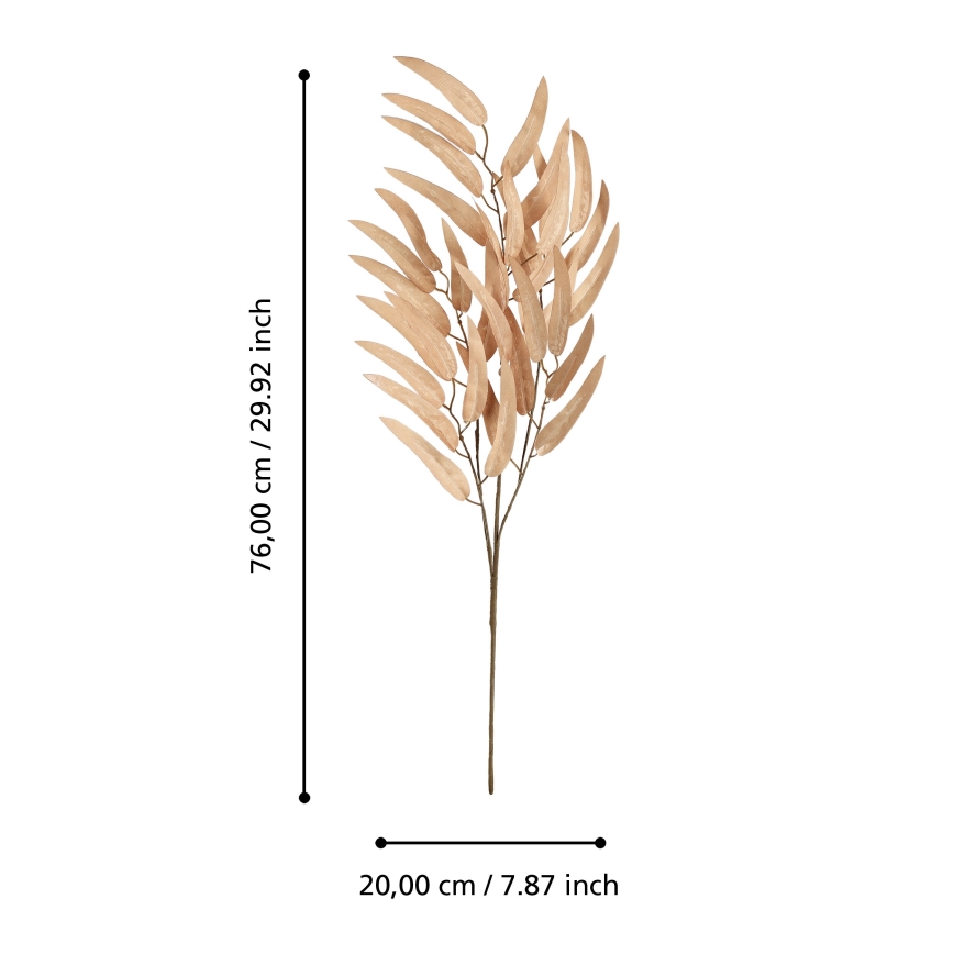 Eglo - Kunstig blomst 76 cm orange