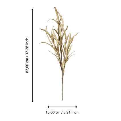 Eglo - Kunstig blomst 82 cm beige