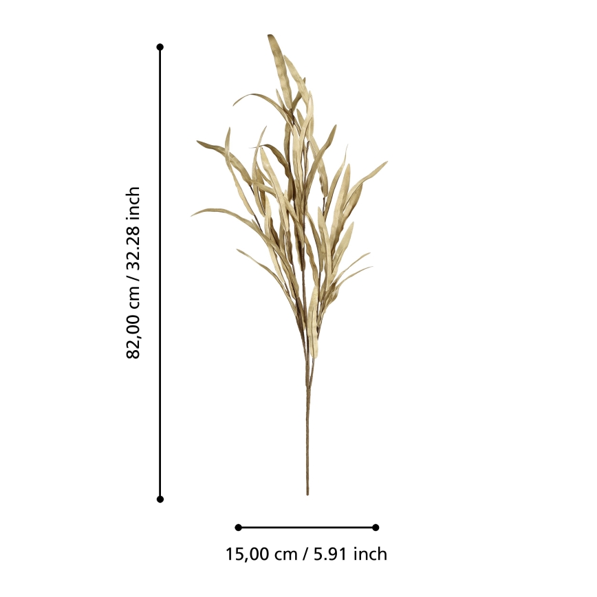 Eglo - Kunstig blomst 82 cm beige