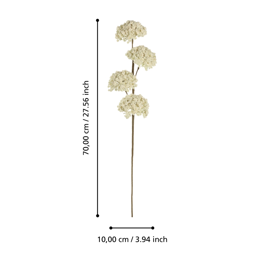 Eglo - Kunstig blomst 70 cm gul
