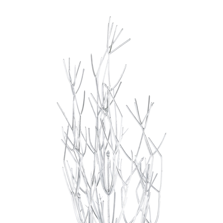 Eglo - Kunstig blomst 87,5 cm sølvfarvet