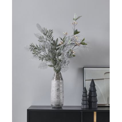 Eglo - Kunstig blomst 87,5 cm sølvfarvet