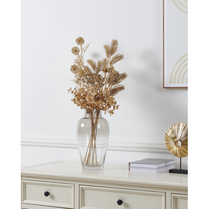 Eglo - Kunstig blomst 53 cm guldfarvet