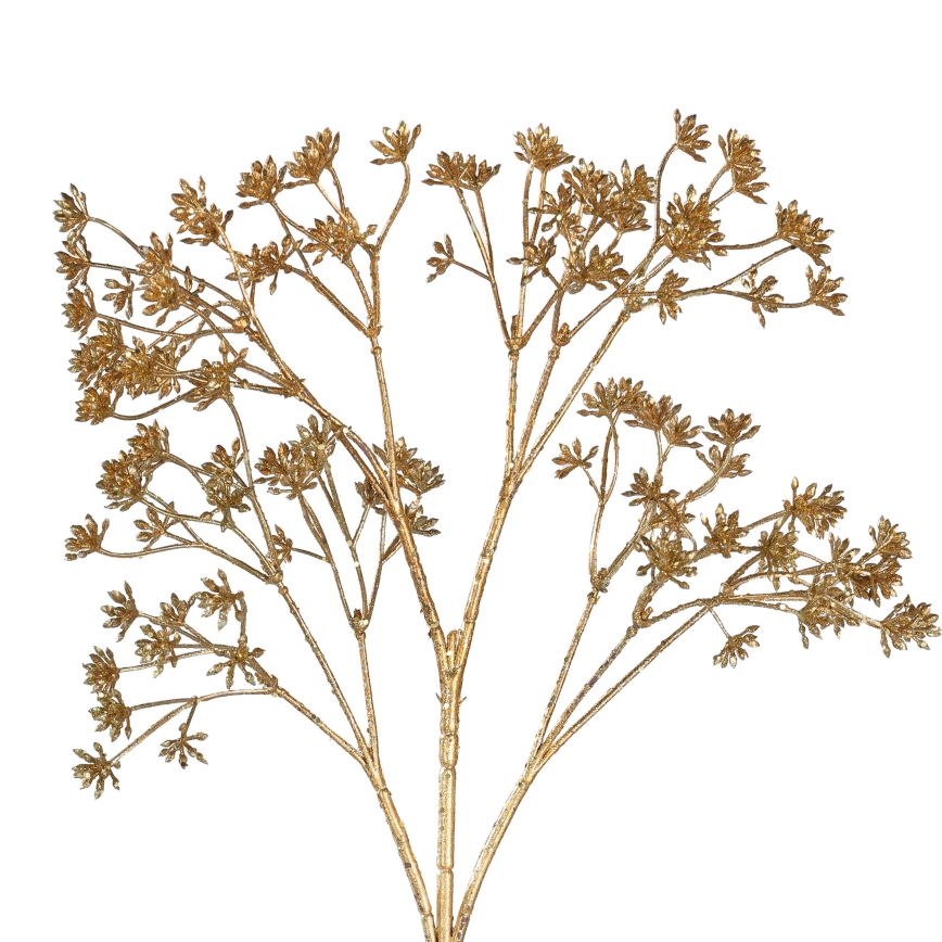 Eglo - Kunstig blomst 53 cm guldfarvet