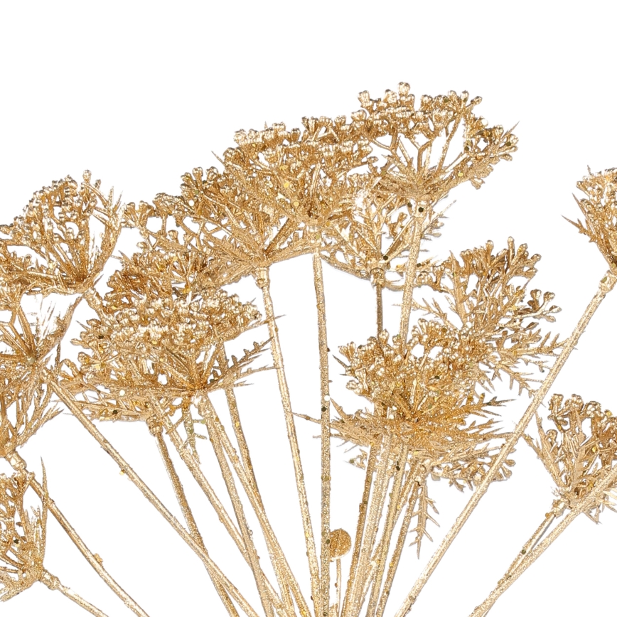 Eglo - Kunstig blomst 56 cm guldfarvet