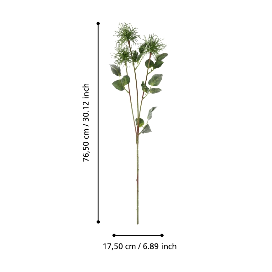 Eglo - Kunstig blomst 76,5 cm grøn