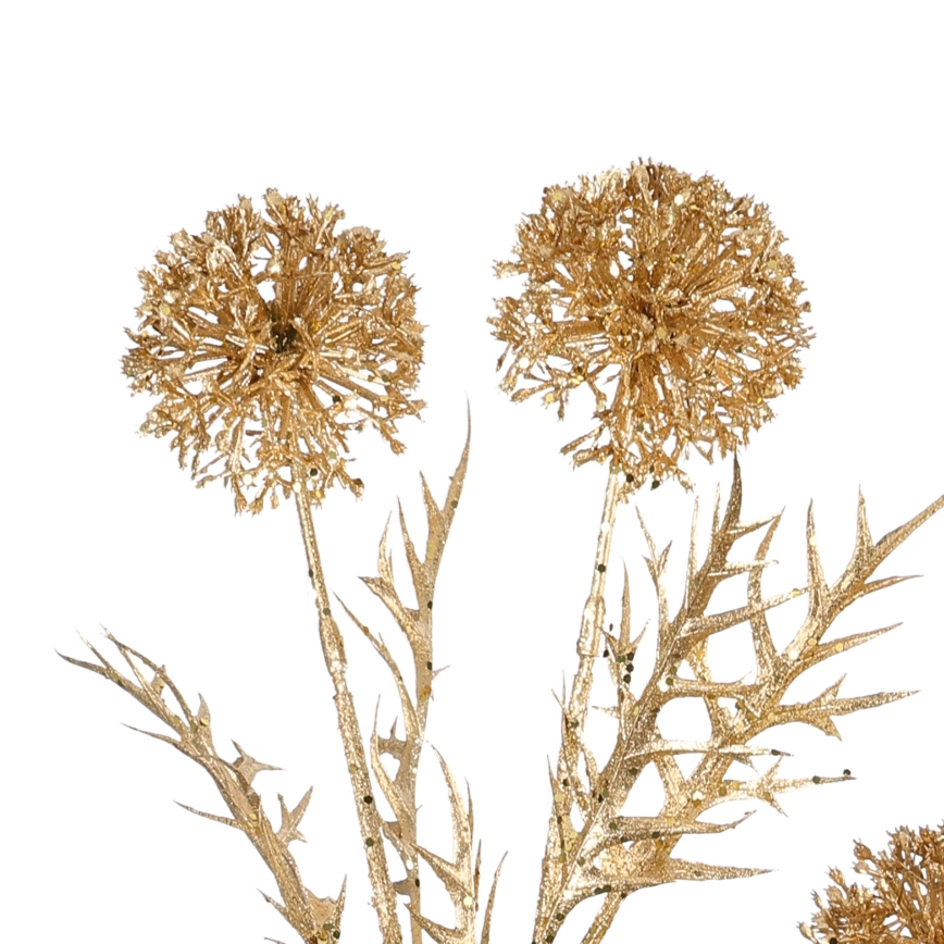 Eglo - Kunstig blomst 76,5 cm guldfarvet
