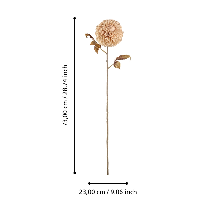 Eglo - Kunstig blomst 73 cm beige