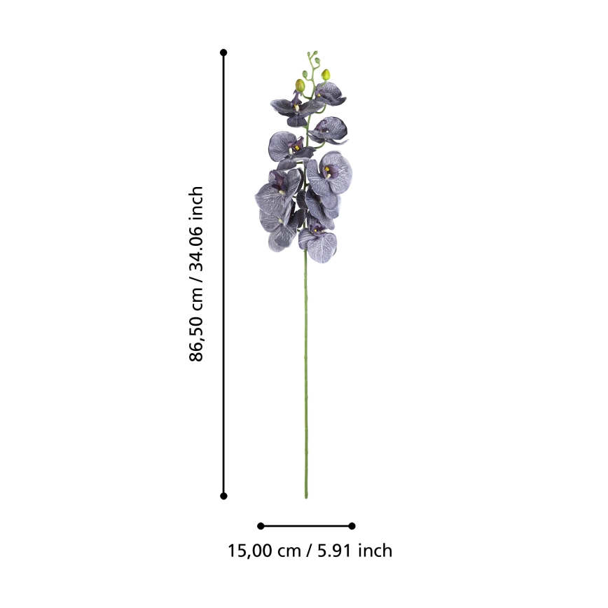 Eglo - Kunstig blomst 86,5 cm lilla