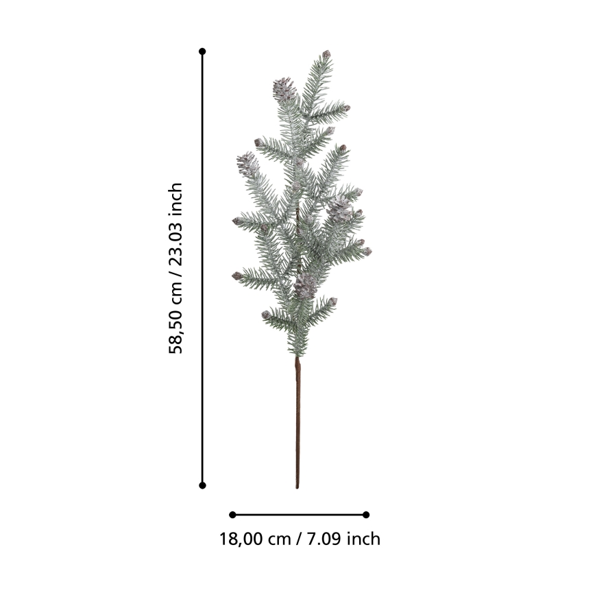 Eglo - Kunstig julegren 58,5 cm grøn