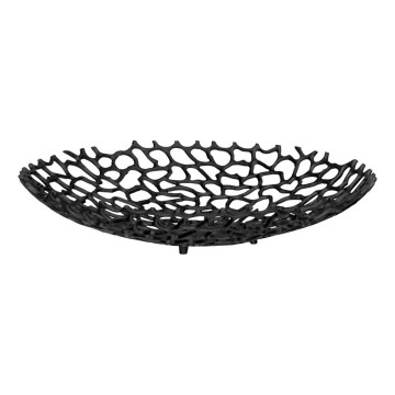 Eglo 429737 - Dekorativ skål KIMITSU Ø 45 cm sort