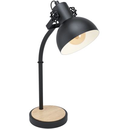 Eglo 43165 - Bordlampe LUBENHAM 1xE27/28W/230V