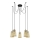 Eglo 43255 - Lysekrone i en snor CLAVERDON 5xE27/40W/230V