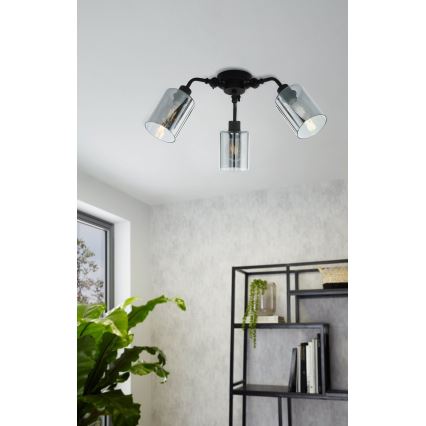 Eglo - Loftlampe 3xE27/40W/230V