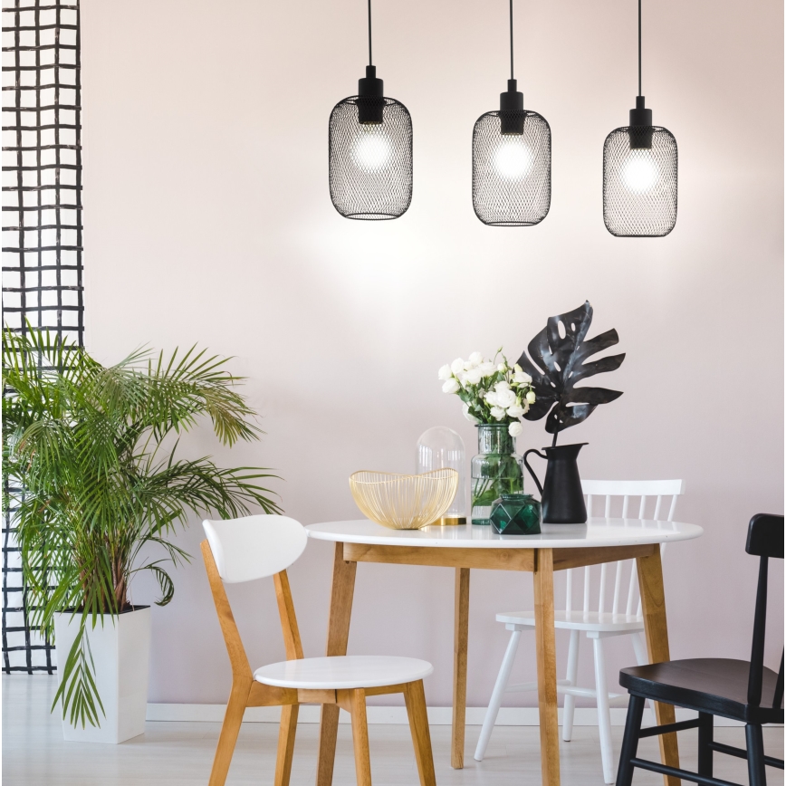 Eglo - Pendel 3xE27/60W/230V