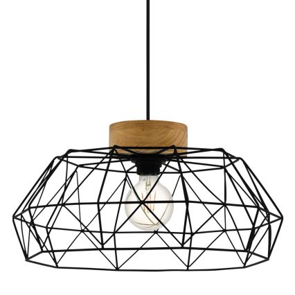 Eglo - Lysekrone i en snor 1xE27/60W/230V