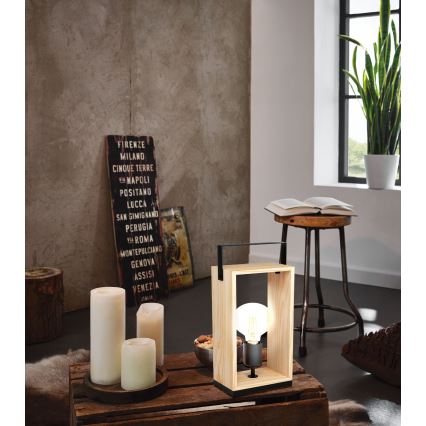 Eglo - Bordlampe 1xE27 / 40W / 230V