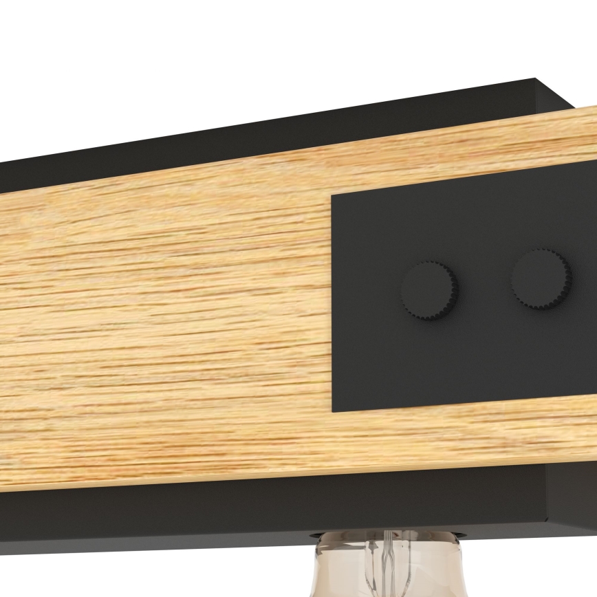Eglo - Loftlampe 4xE27/60W/230V