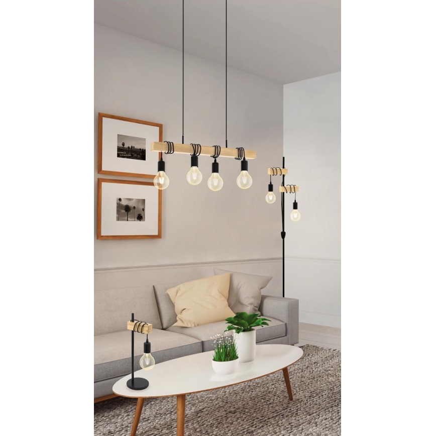 Eglo - Bordlampe TOWNSHEND 1xE27/10W/230V