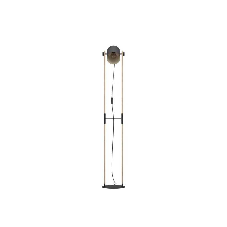 Eglo - Gulvlampe 1xE27/28W/230V - FSC certificeret