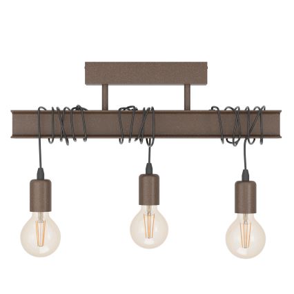 Eglo - Loftlampe TOWNSHEND 3xE27/60W/230V