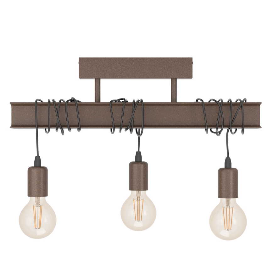 Eglo - Loftlampe TOWNSHEND 3xE27/60W/230V