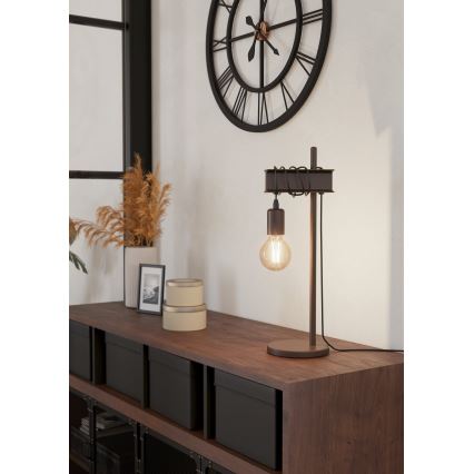 Eglo - Bordlampe TOWNSHEND 1xE27/10W/230V