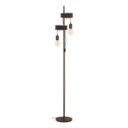 Eglo - Gulvlampe TOWNSHEND 2xE27/10W/230V