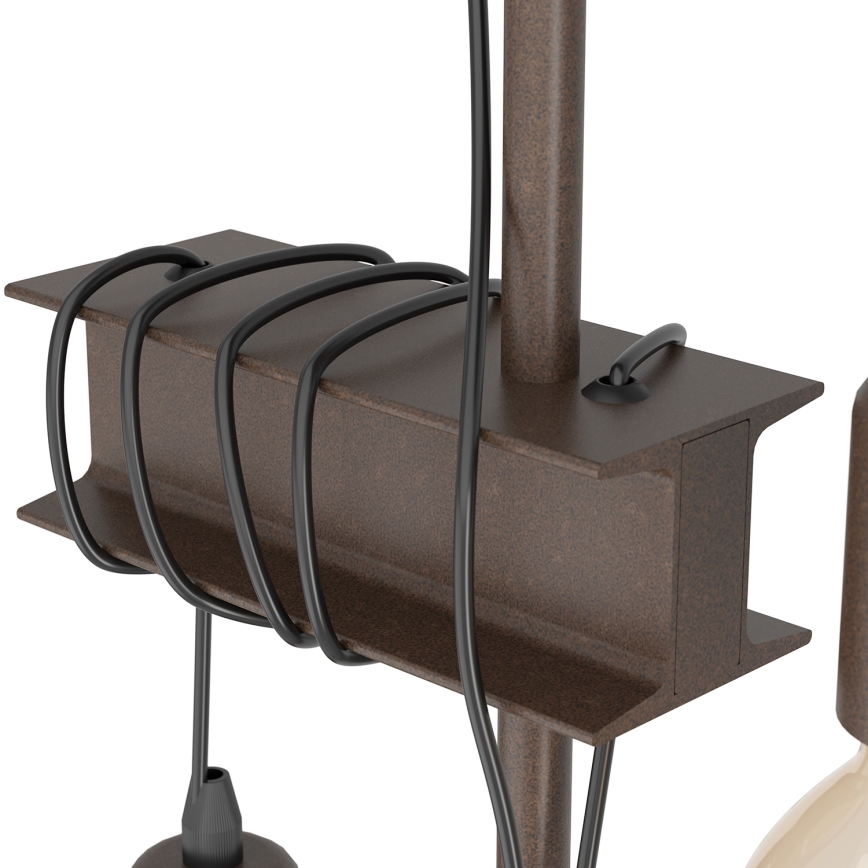 Eglo - Gulvlampe TOWNSHEND 2xE27/10W/230V