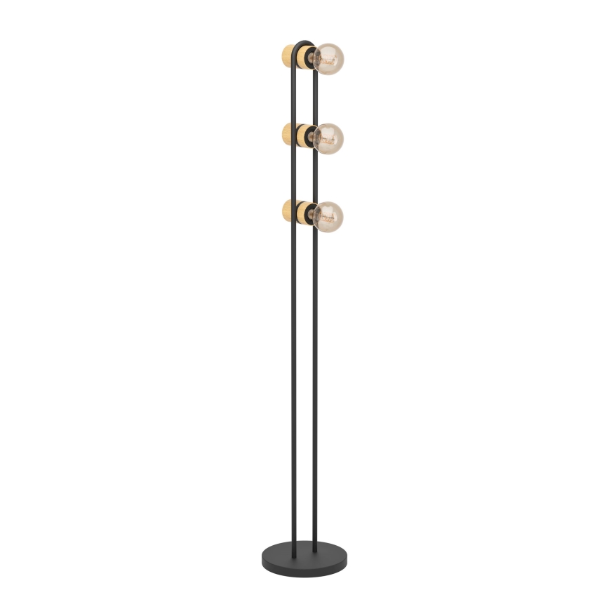 Eglo - Gulvlampe 3xE27/28W/230V