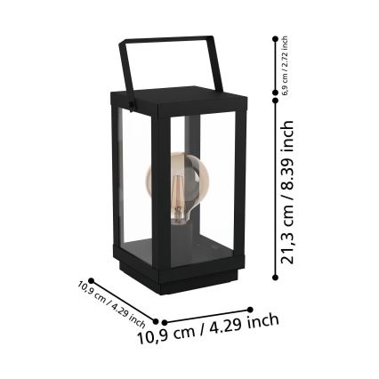 Eglo - Bordlampe 1xE27/60W/230V