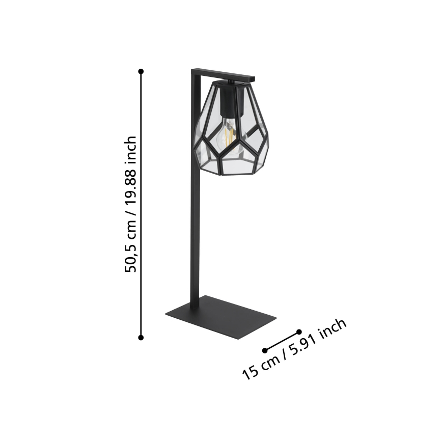 Eglo - Bordlampe 1xE27/40W/230V