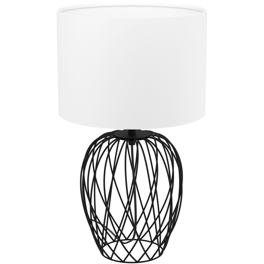 Eglo - Bordlampe 1xE27/40W/230V hvid