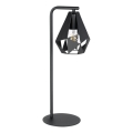 Eglo 43703 - Bordlampe CARLTON 1xE27/60W/230V sort