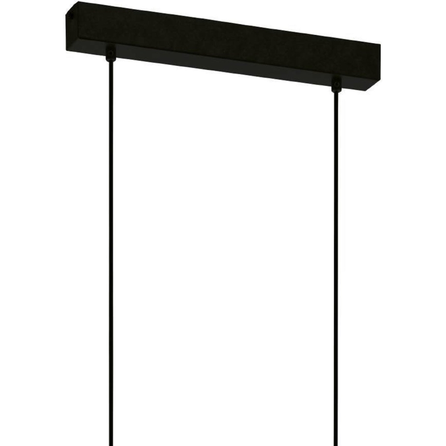 Eglo 43712 - Pendel TOWNSHEND 6xE27/60W/230V sort