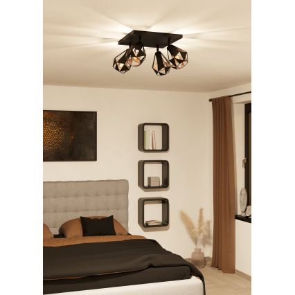 Eglo - Spotlampe 4xE27/40W/230V