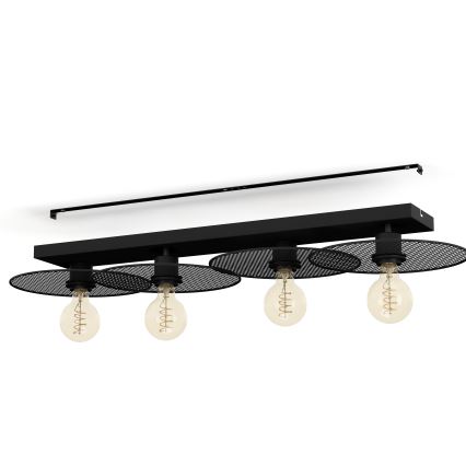 Eglo - Loftlampe 4xE27/40W/230V