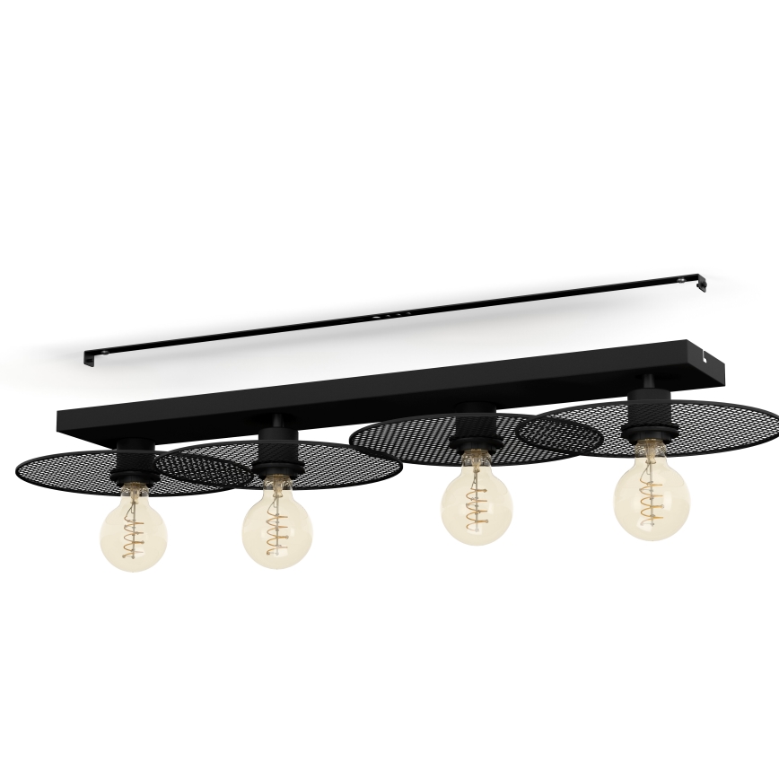 Eglo - Loftlampe 4xE27/40W/230V