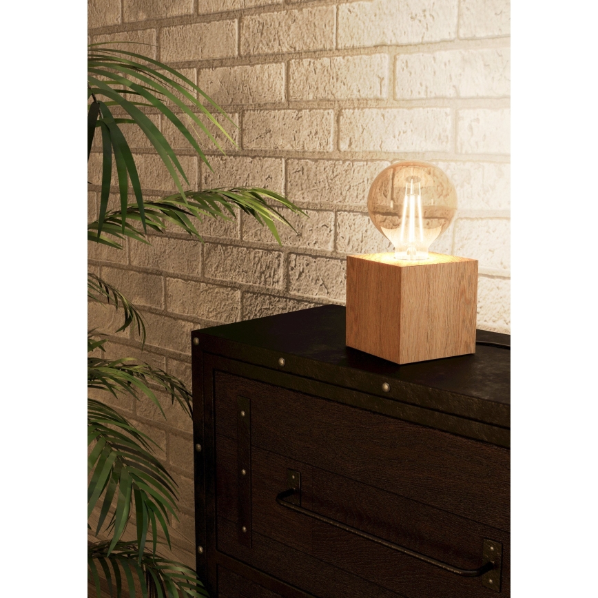 Eglo - Bordlampe 1xE27/40W/230V beige