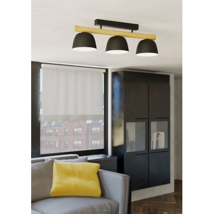 Eglo - Loftlampe 3xE27/40W/230V