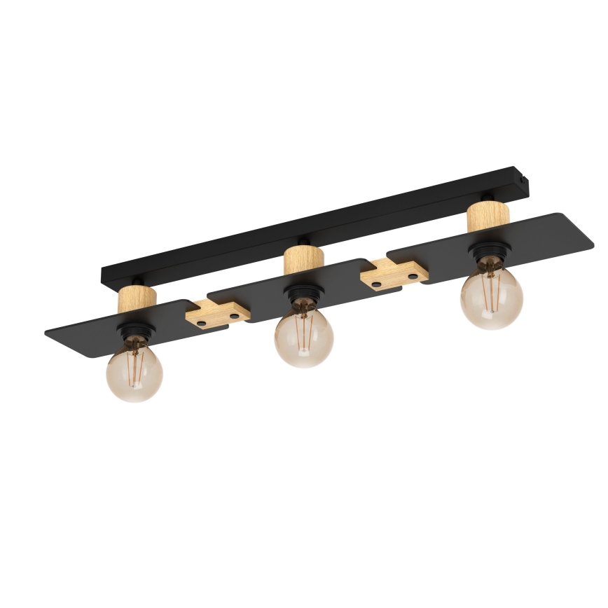Eglo - Loftlampe 3xE27/40W/230V