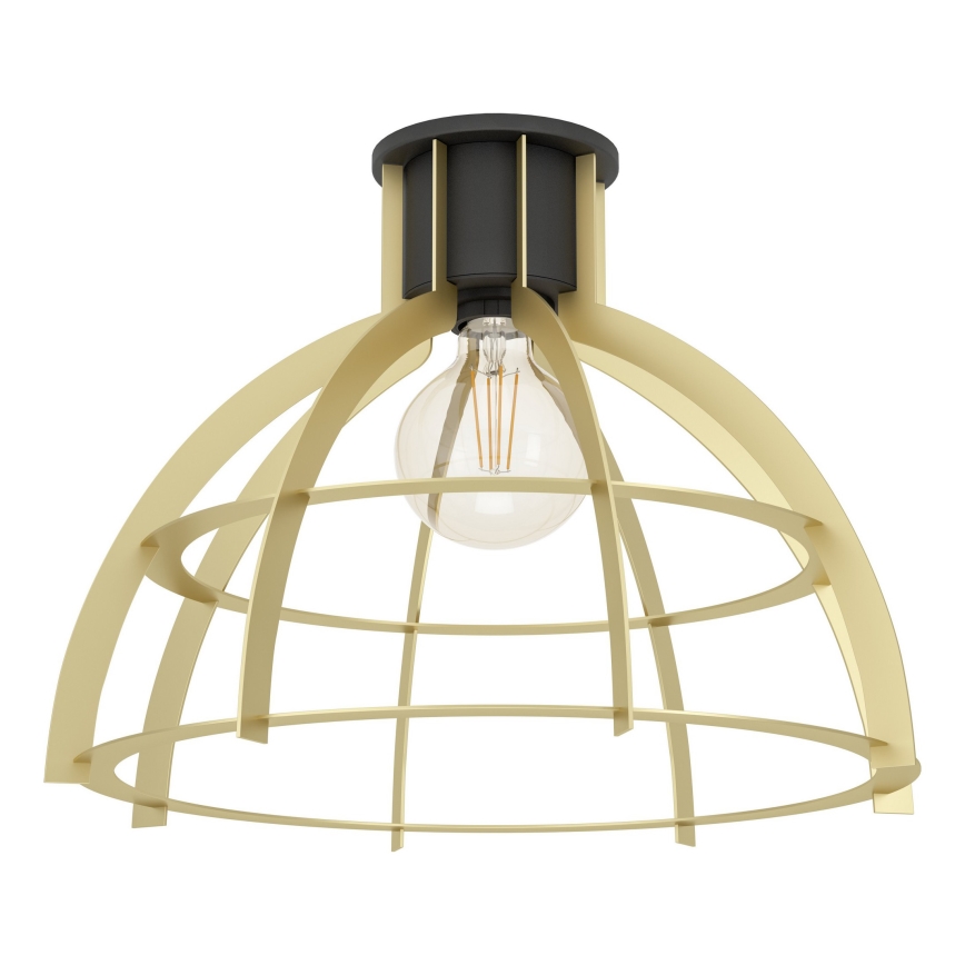 Eglo - Loftlampe 1xE27/40W/230V guldfarvet