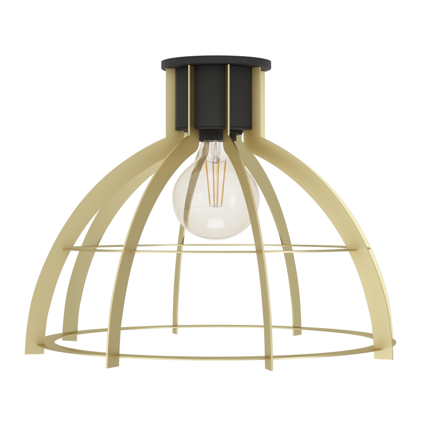 Eglo - Loftlampe 1xE27/40W/230V guldfarvet