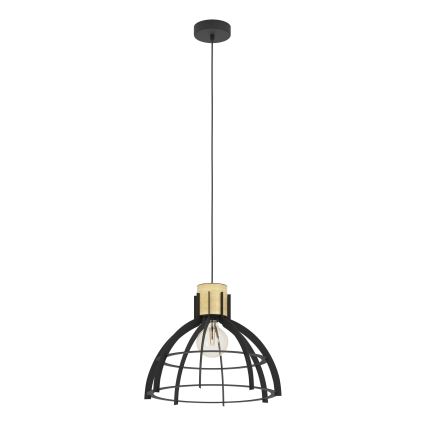 Eglo - Pendel 1xE27/40W/230V sort