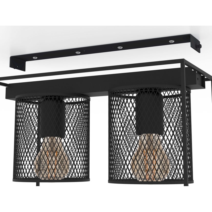 Eglo - Loftlampe 2xE27/40W/230V