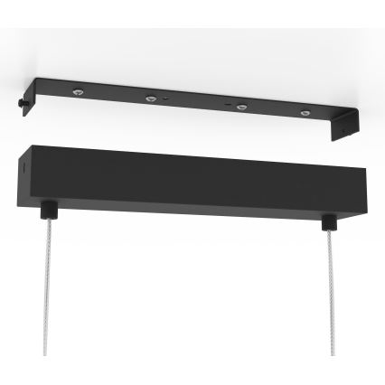 Eglo - Loftlampe med ledning 4xE27/40W/230V