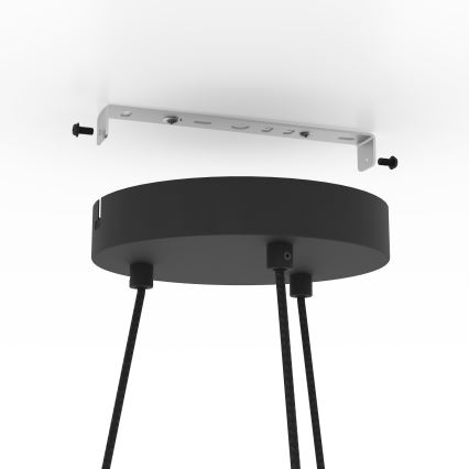 Eglo - Loftlampe med wire 6xE27/40W/230V